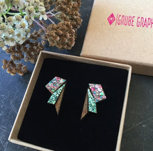 Indlæs billede til gallerivisning Small Wings Unicorn ørestikker