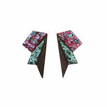 Indlæs billede til gallerivisning Big Wings Unicorn ørestikker