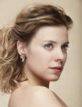 Indlæs billede til gallerivisning Big Wings Gold- & Silver-glitter ørestikker